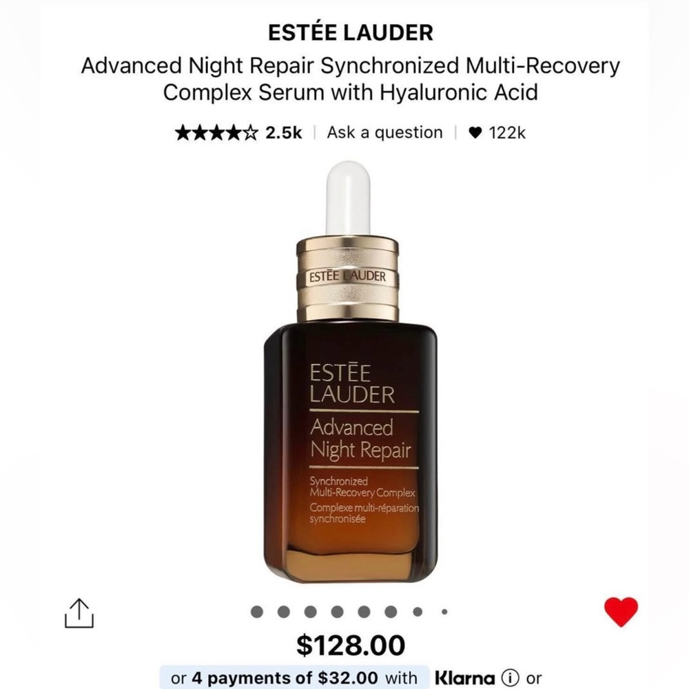 (NEW) Estée Lauder Night Repair Serum
